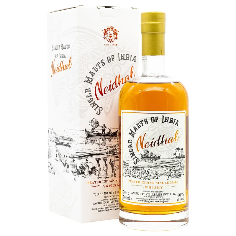 Amrut Neidhal Peated Indian Single Malt Whisky (70cl, 46%)
