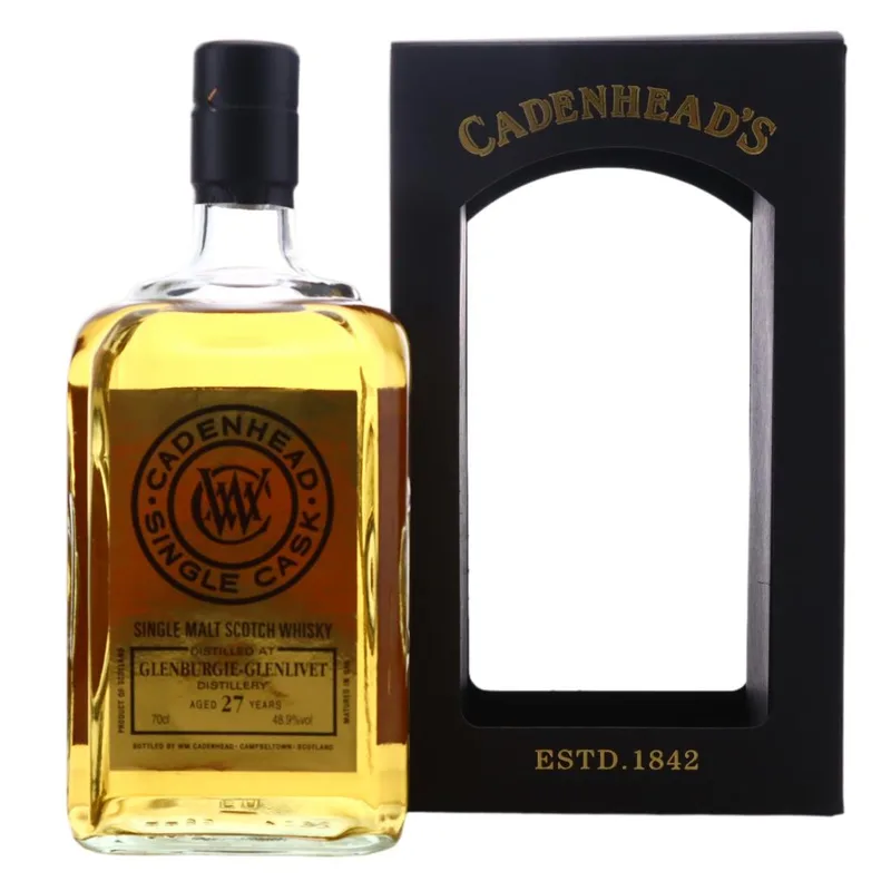 Glenburgie – 1992 Cadenhead Single Cask 27 Year Old
