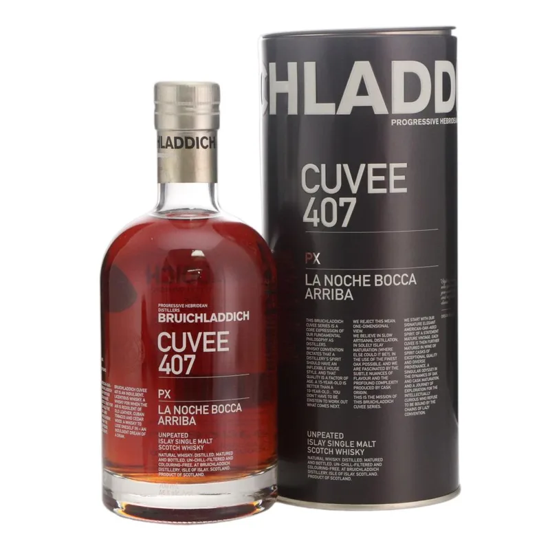 Bruichladdich – Cuvee 407: PX 21 Year Old - La Noche Bocca Arriba