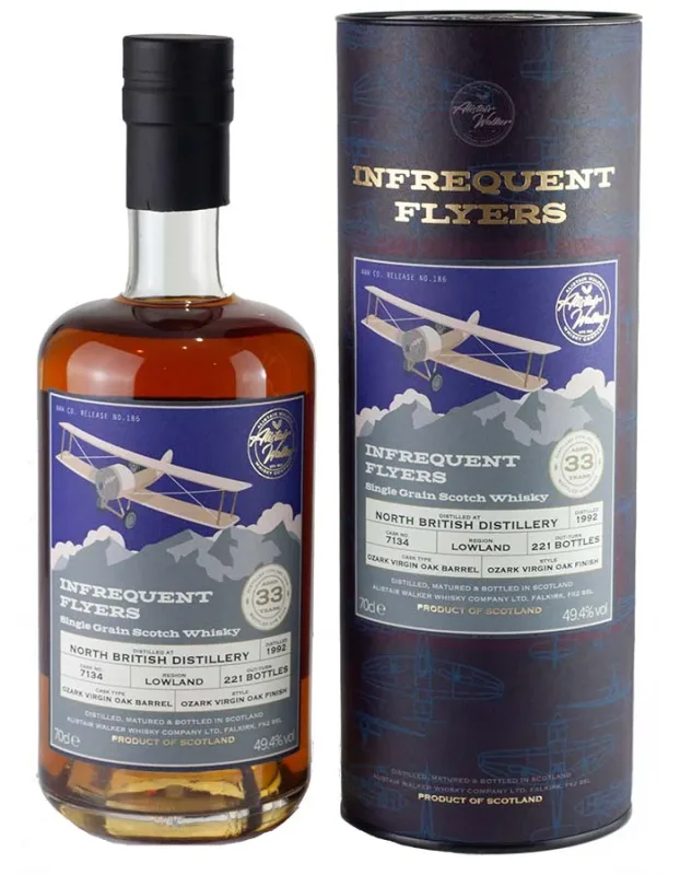 North British – 33 Year Old 1992 Infrequent Flyers (49.4%)