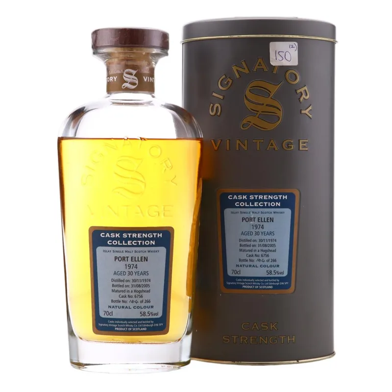 Port Ellen – 1974 Cask Strength Collection 30 Year Old (70cl, 58.50%)