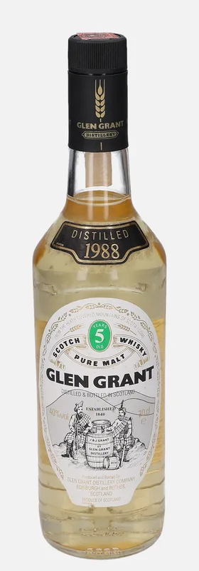 Glen Grant – 1988 5 Year Old (70cl, 40%)