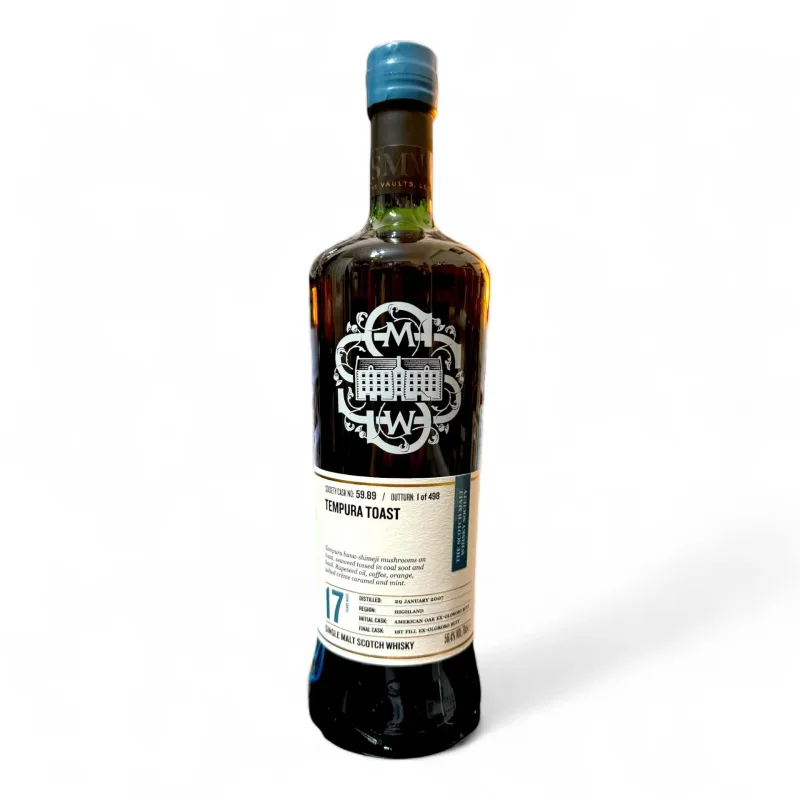 Teaninich – 17 Year Old 2007 SMWS 59.89 Single American Oak Ex Oloroso Butt & 1st Fill Oloroso Butt Finish (70cl, 56.4%)
