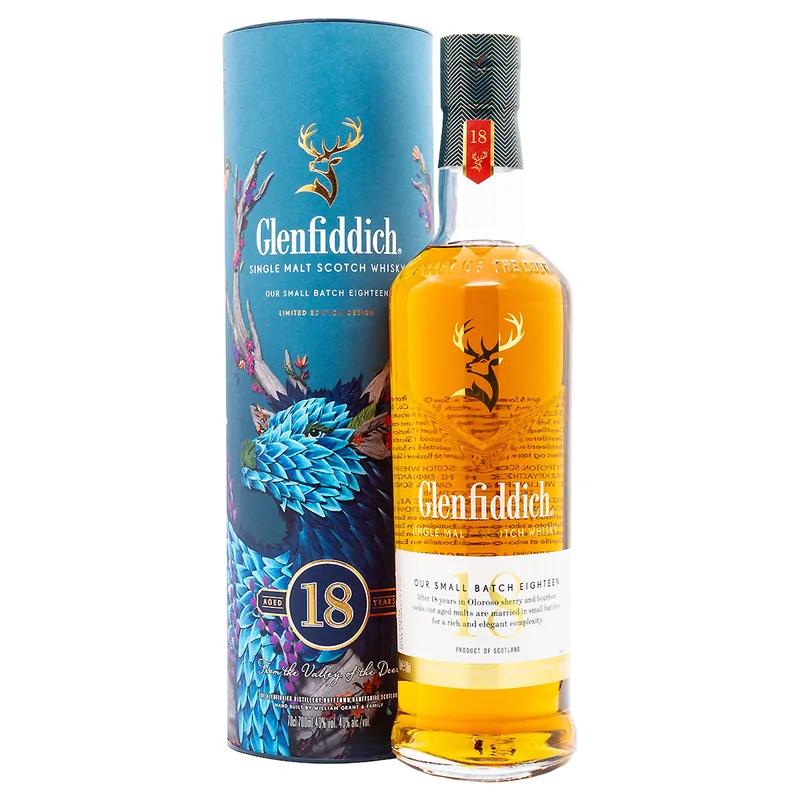 Glenfiddich – 18 Year Old Our Small Batch Eighteen 2025 Limited Edition (70cl, 40%)