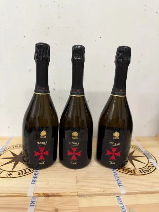2008 Lanson Noble Cuvee Brut Millesime - Champagne Brut, Vintage - 3 Bottles (0.75L)