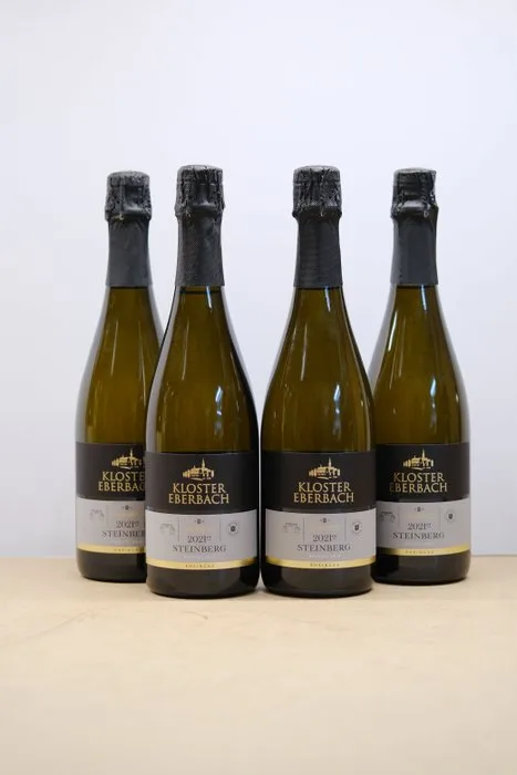 2021 Kloster Eberbach Steinberg Riesling Brut Monopol - Rheingau Grosse Lage - 4 Bottles (0.75L)