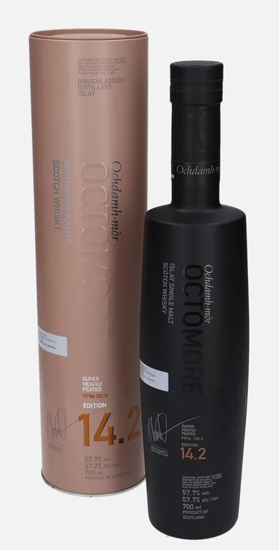 Bruichladdich – Ochdamh-mòr 5 Year Old 14.2 (70cl, 57.7%)