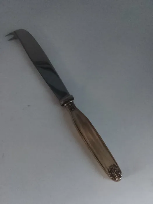 Fabbrica Argenteria Clementi - Marca Pressa - Table knife -.800 silver - Cheese knife