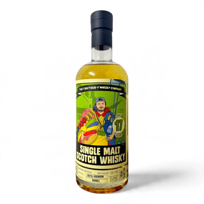Bowmore – 17 Year Old That Boutique-y Whisky Company Single Refill Bourbon Barrel (70cl, 43%)