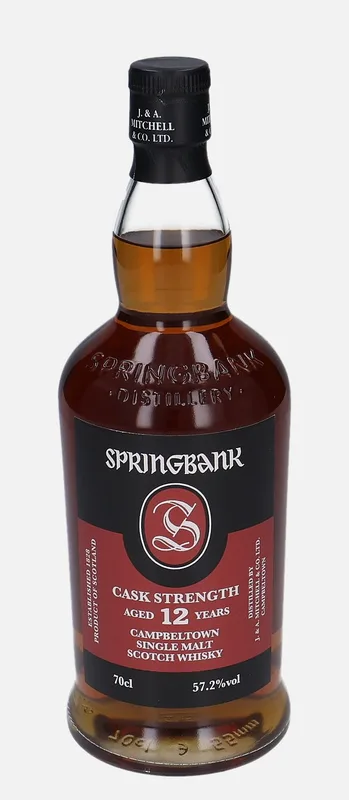 Springbank – Cask Strength 12 Year Old (70cl, 57.2%)