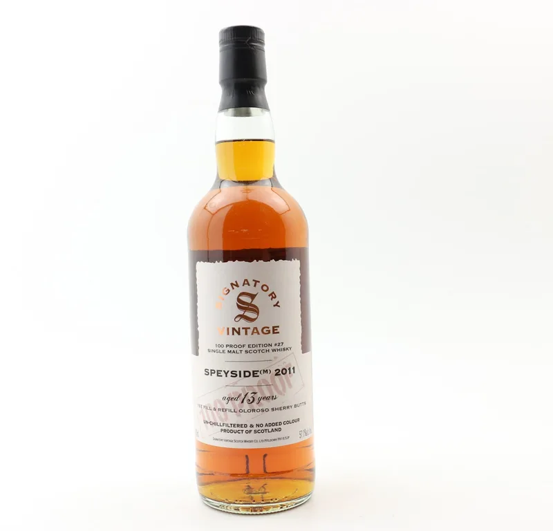 Speyside 2011 13 Year Old Signatory (70cl, 57.1%)