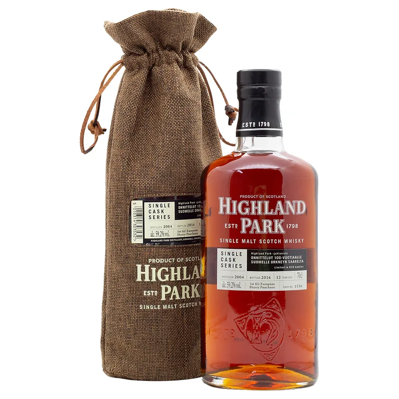 Highland Park – 12 Year Old 2004/2016 Cask 1536 Finland Exclusive (70cl, 59.2%)