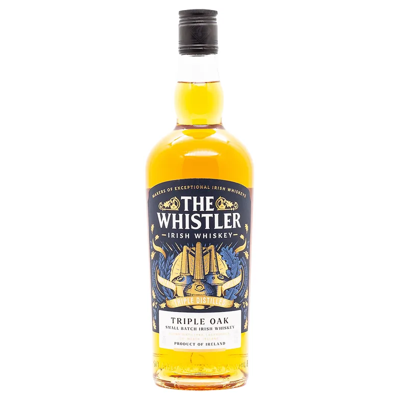 The Whistler Triple Oak Small Batch Irish Whiskey (70cl, 40%)