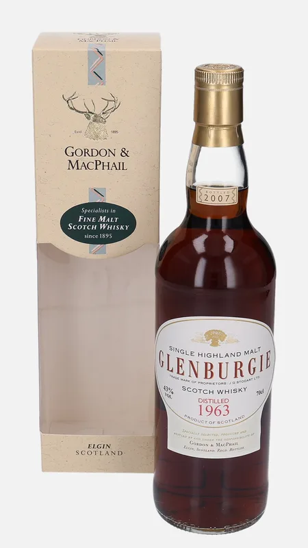 Glenburgie – 1963 Gordon & MacPhail Distillery Labels