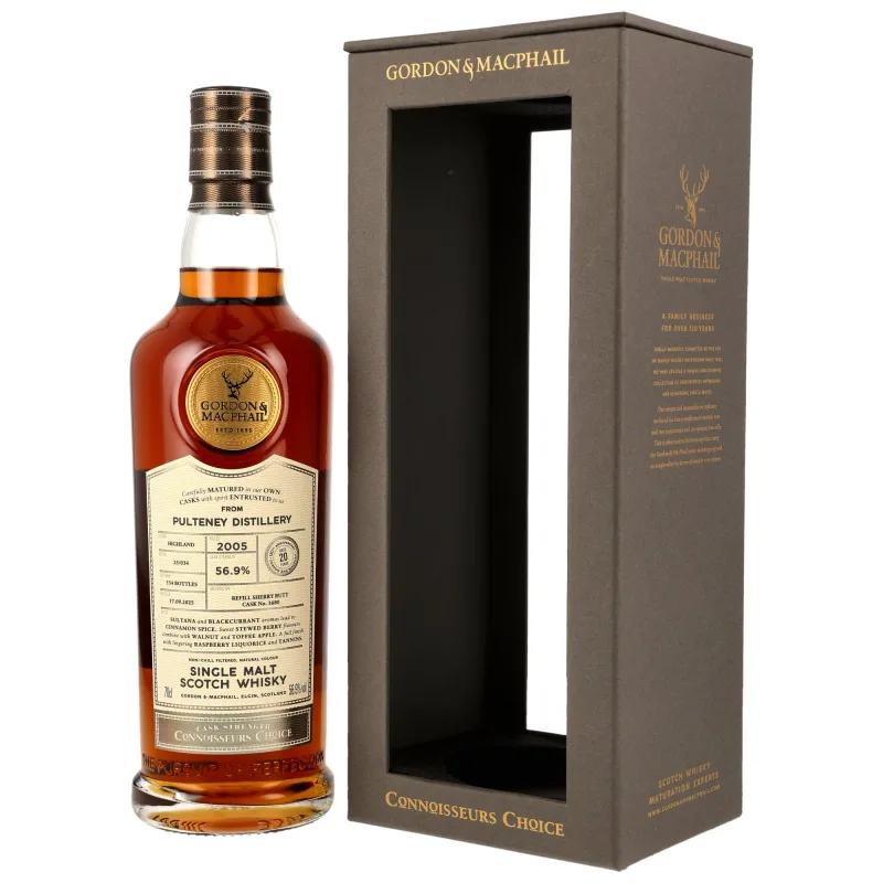 Pulteney – 20 Year Old 2005/2025 Connoisseurs Choice Cask Strength