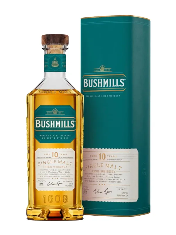 Bushmills 10 Year Old Single Malt (70cl, 40%)