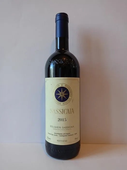 2015 Tenuta San Guido, Sassicaia - Bolgheri DOC - 1 Bottle (0.75L)