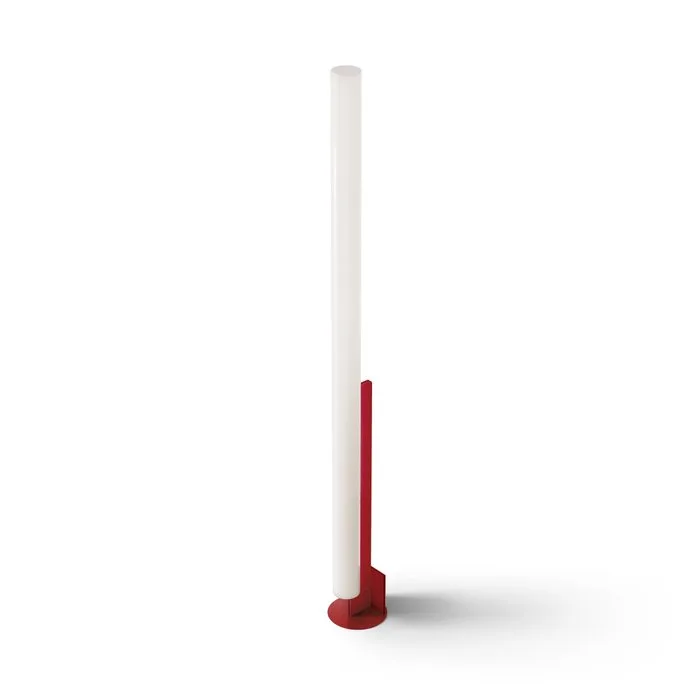 KDLN - Francesca Smiraglia - Floor lamp - Model T Rubis - Exclusive Limited Edition (Rubis Red) - Metal, Plexiglass