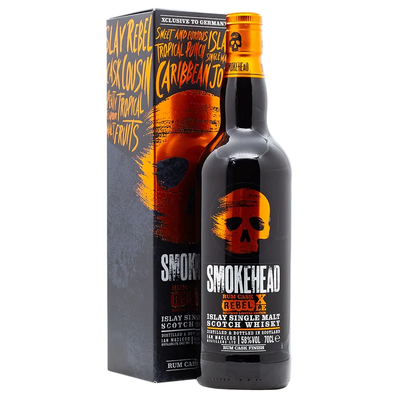 Smokehead Rum Cask Rebel XLE Germany Exclusive (70cl, 50%)
