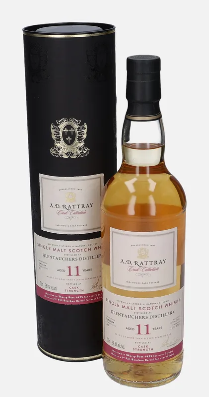 Glentauchers – 2011 11 Year Old A. D. Rattray Cask Collection