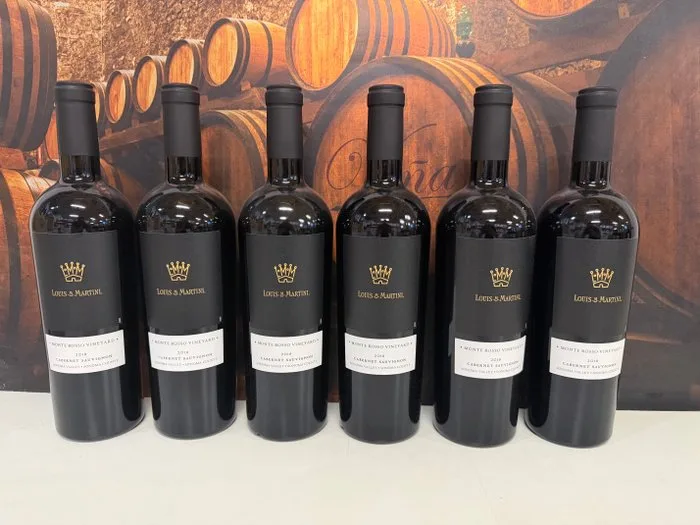 2018 Louis Martin 'Monte Rosso' vineyard (Vulcano) - Napa Valley - 6 Bottles (0.75L)