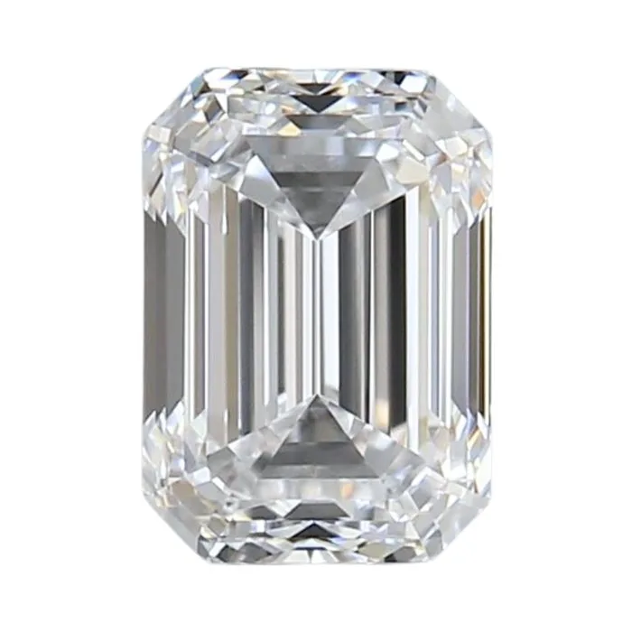 1 pcs Diamond (Natural) - 0.71 ct - Emerald - D (colourless) - IF - Gemological Institute of America (GIA) - GIA Certified Diamond