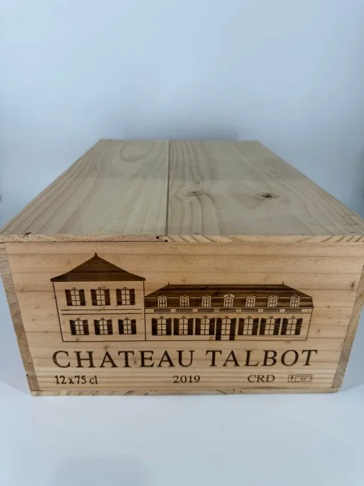 2019 Chateau Talbot - Bordeaux, Saint-Julien Grand Cru Classé - 12 Bottles (0.75L)
