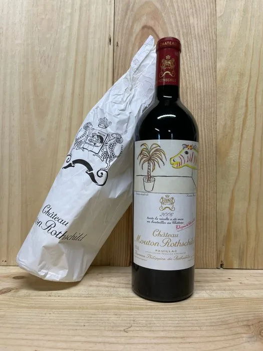 2006 Chateau Mouton Rothschild - Pauillac 1er Grand Cru Classé - 1 Bottle (0.75L)