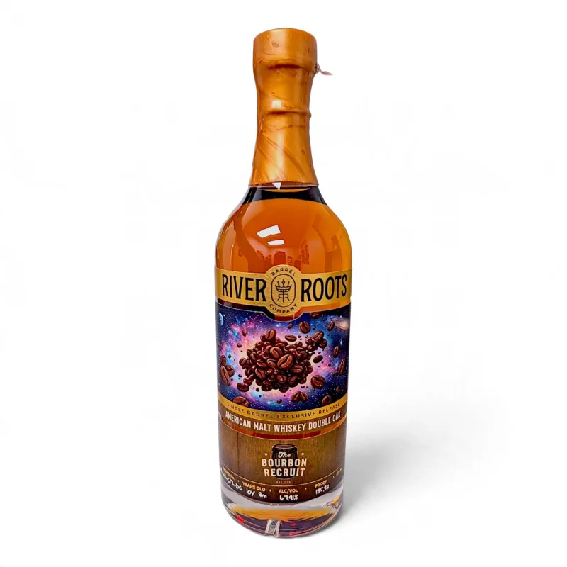 River Roots 10 Year Old Single Barrel Bourbon Recruit Exclusive Release California Double Oak American Malt Whiskey (2026)