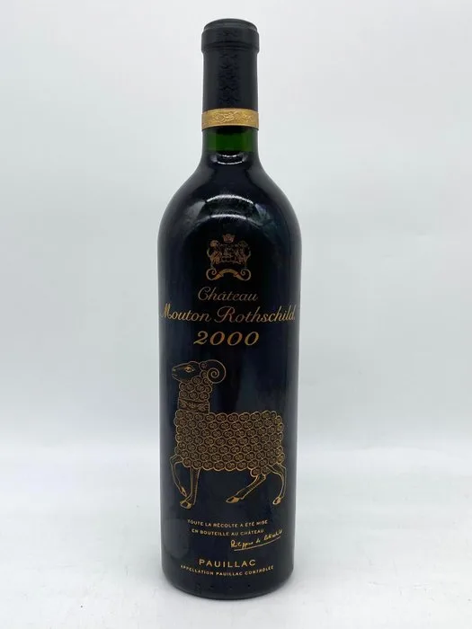 2000 Chateau Mouton Rothschild - Pauillac 1er Grand Cru Classé - 1 Bottle (0.75L)