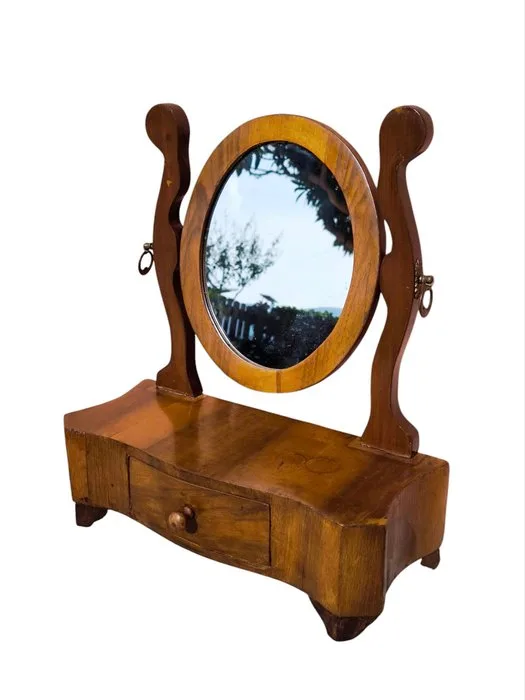 Wall mirror - Wood, Glass