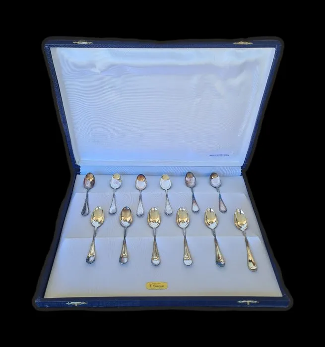 Spoon box (12) -.800 silver