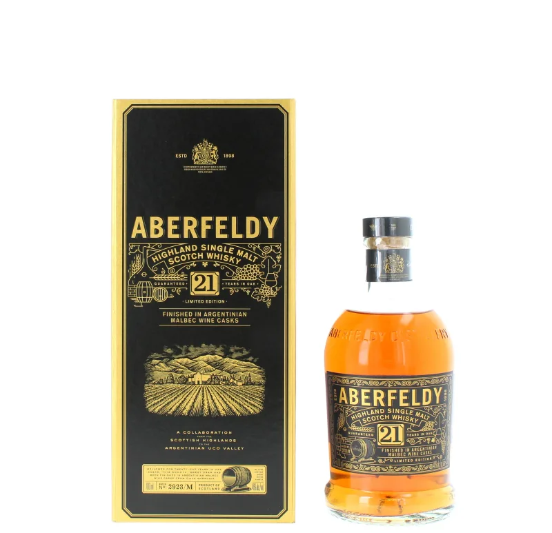 Aberfeldy – 21 Year Old Argentinian Cask Highland Single Malt