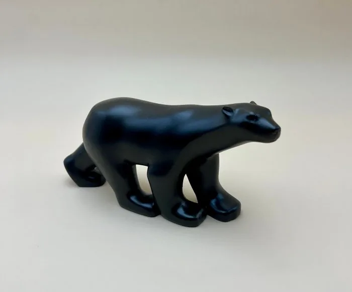 Parastone - D'après François Pompon - Sculpture, Ours Blanc Polar Bear Bronze - 21 cm - Polystone