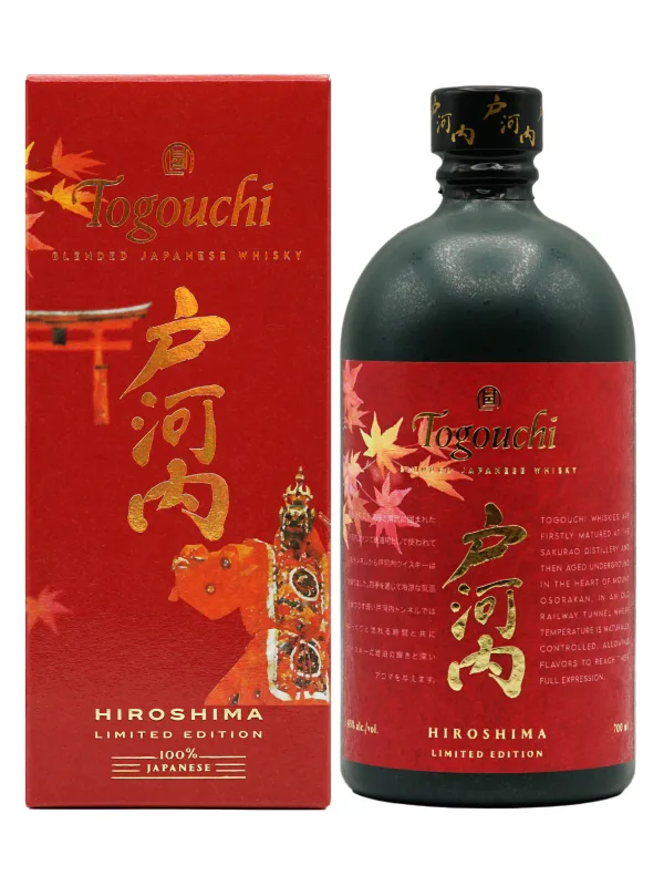 Togouchi Hiroshima Japanese Blended Whisky (70cl, 43%)