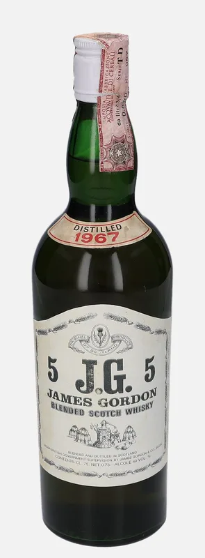 James Gordon – 1967 5 Year Old (75cl, 40%)