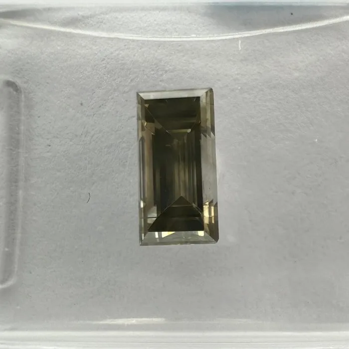 1 pcs Diamond (Natural coloured) - 1.08 ct - Fancy deep Greenish Grey - SI1 - International Gemological Institute (IGI)