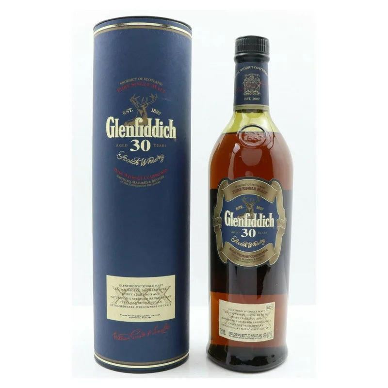 Glenfiddich – 30 Year Old Old Style Blue Tube 2003-2009