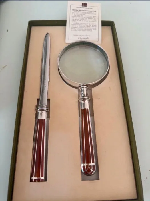 Christofle - Desk set - Talisman - Silverplate