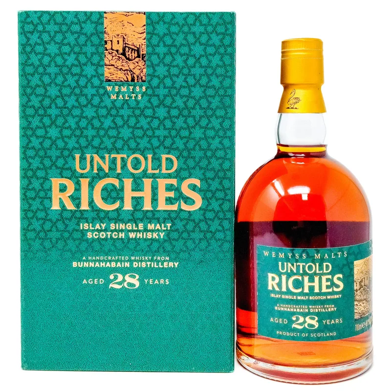Bunnahabhain – 28 Year Old Untold Riches Wemyss Malts