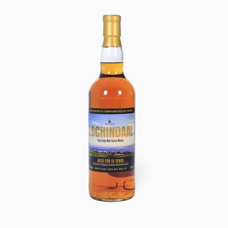 Lochindaal (Bruichladdich) - 16 Year Old (2007) Private Single Cask #R08/010-28