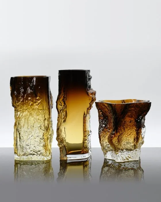 Kaj Blomqvist - Vase (3) - Glass - Kallio, Liepukka – Kumela