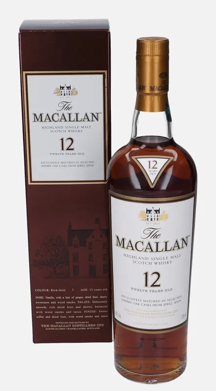 Macallan – 12 Year Old (70cl, 40%)