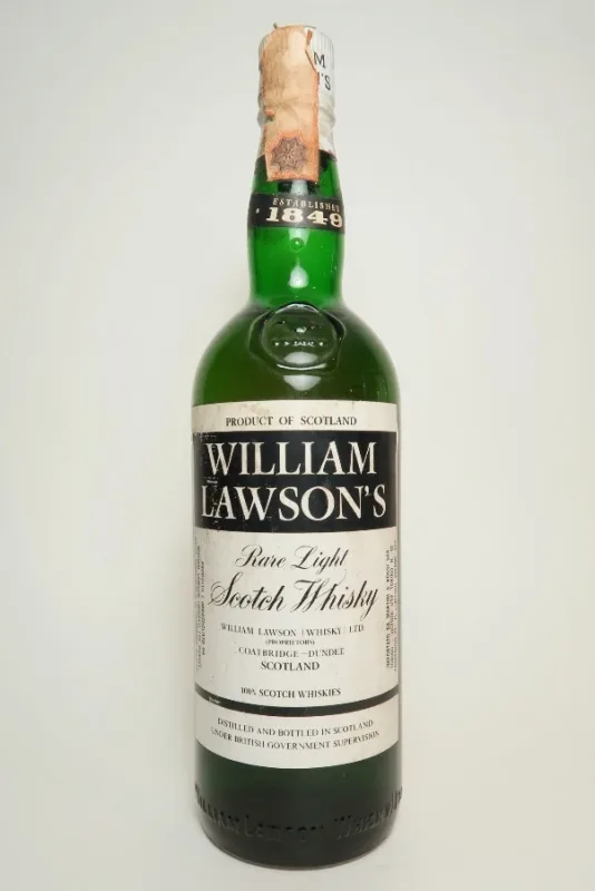 William Lawson's Rare Light Blended Scotch Whisky, 1960s (75cl, 43%)