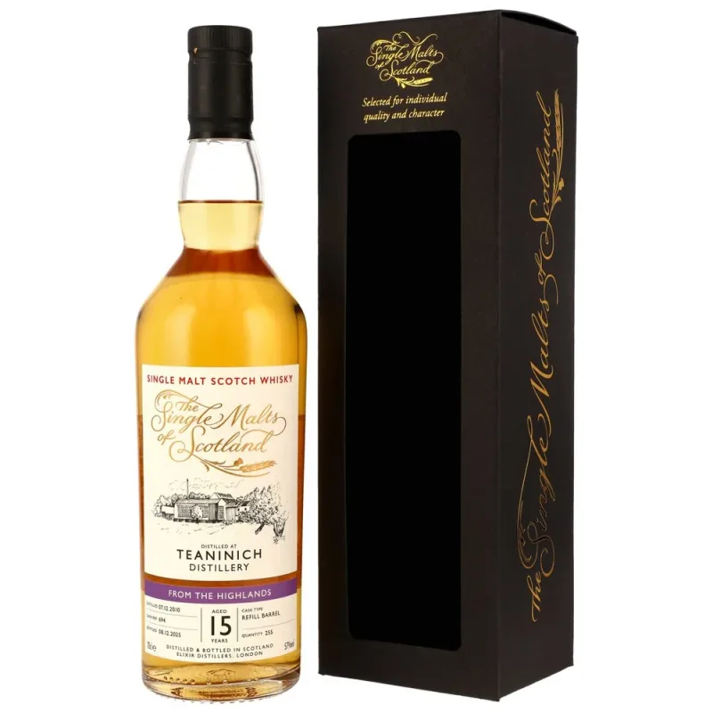 Teaninich – 15 Year Old 2010/2025 Refill Barrel #694 The Single Malts of Scotland