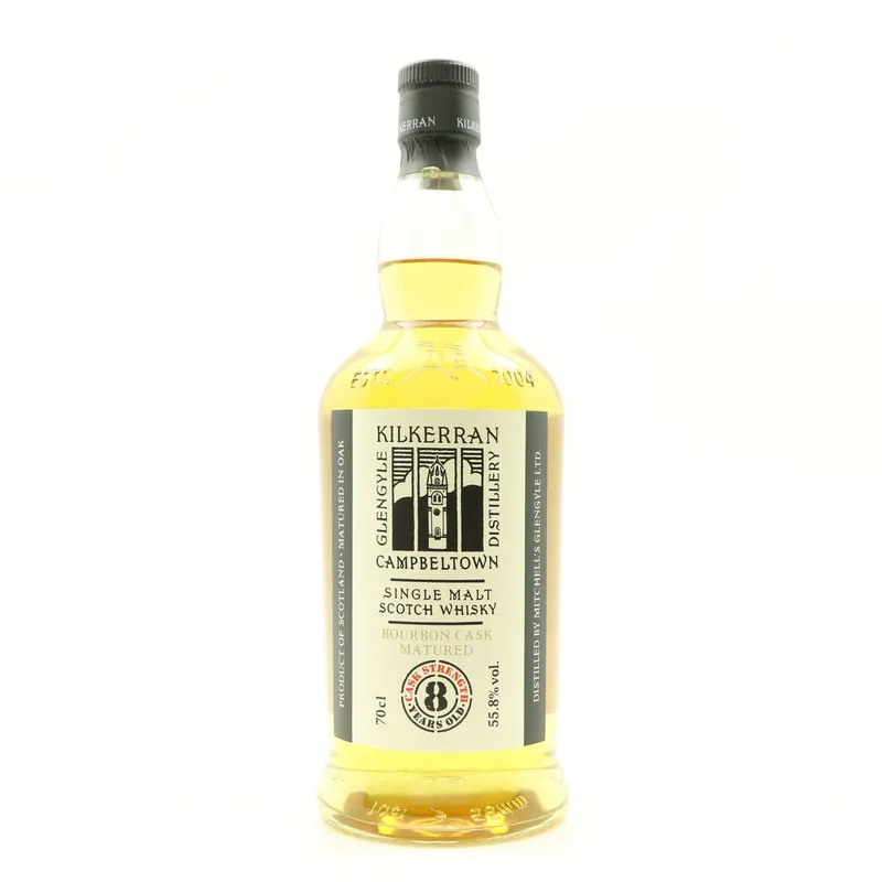 Kilkerran – 8 Year Old Cask Strength Bourbon Cask Matured Batch #8 (70cl, 55.8%)
