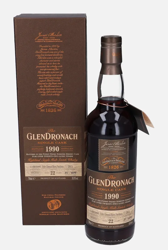 Glendronach – 1990 22 Year Old Single Cask