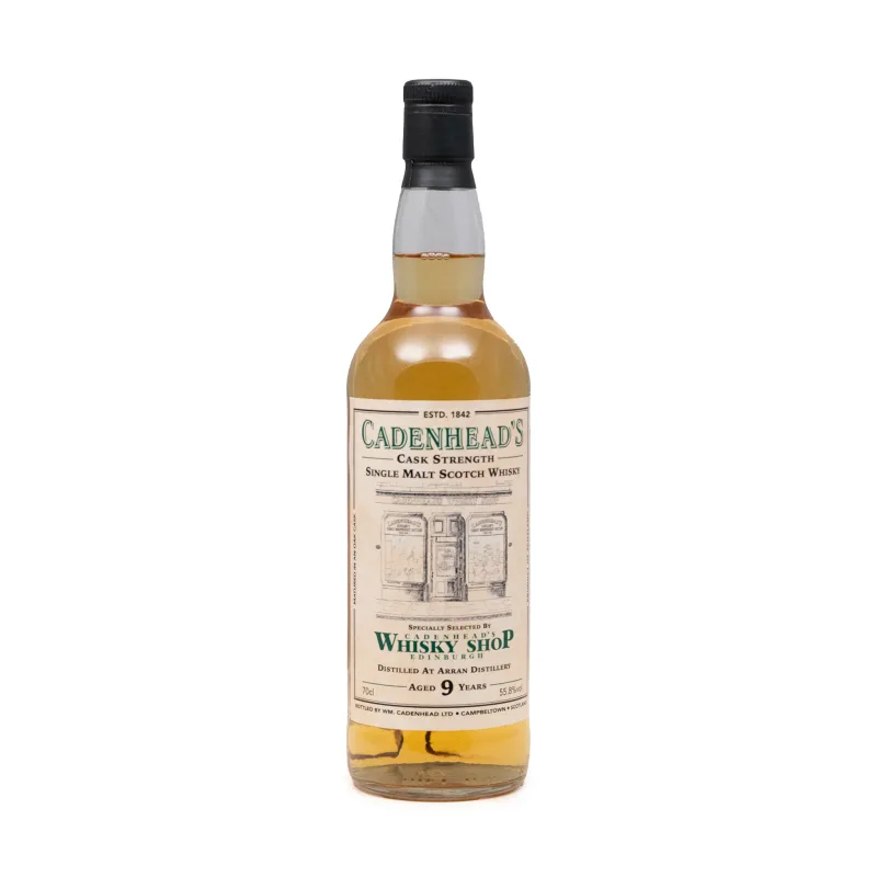 Arran – 9 Year Old Cadenhead Edinburgh Release (55.8%)