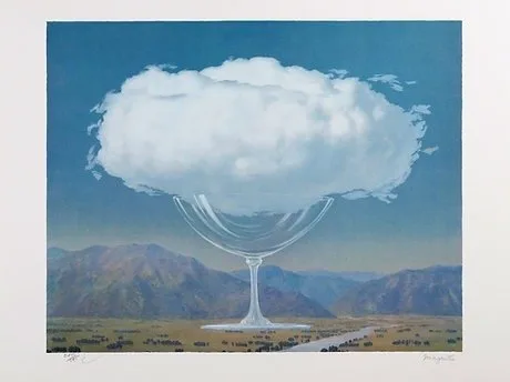 René Magritte (after) - La Corde Sensible