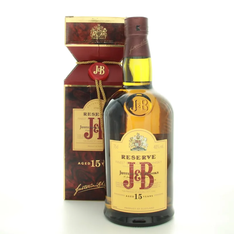 J&B 15 Years Old Reserve